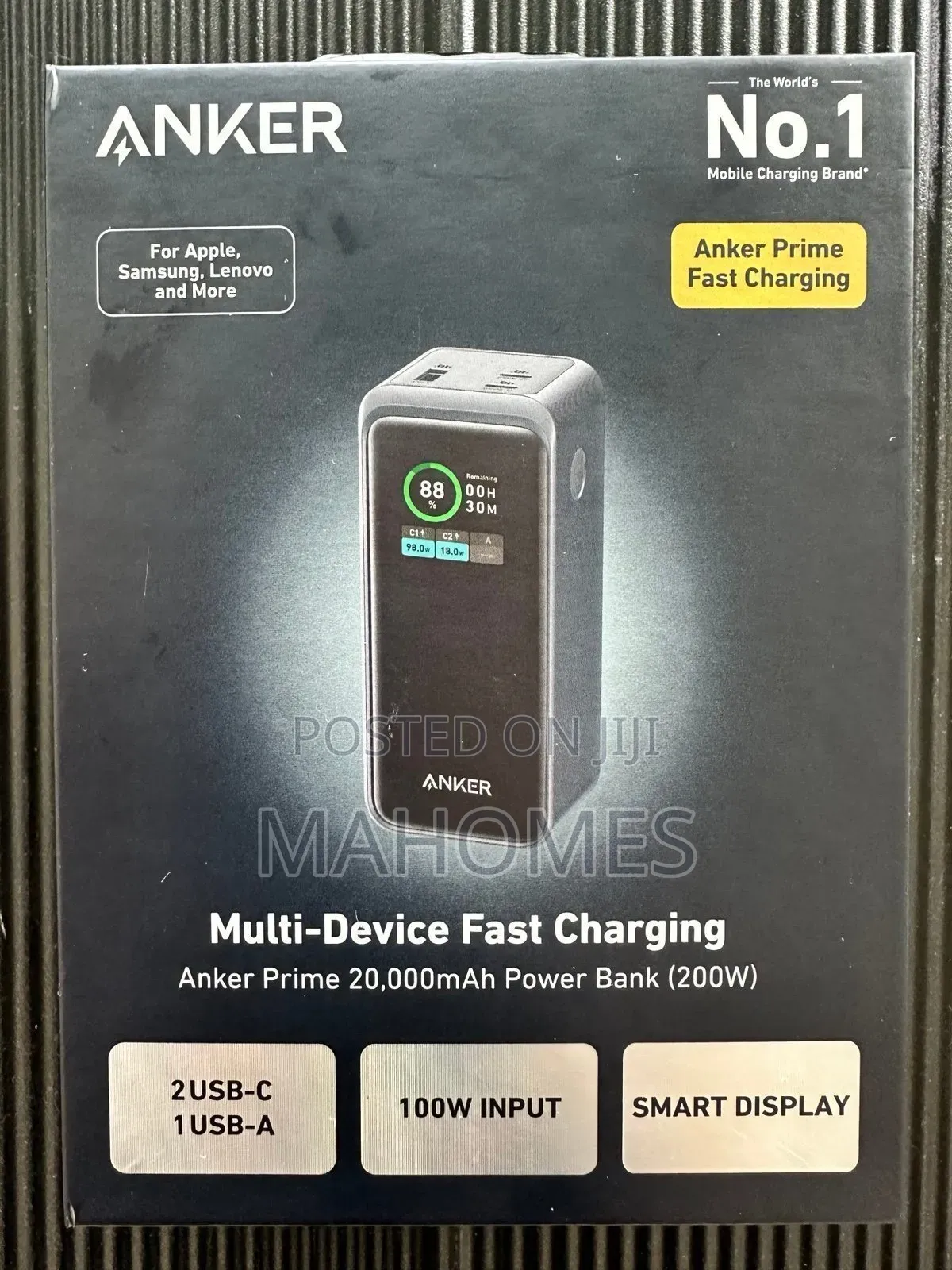 Anker Prime 20,000mah Power Bank
