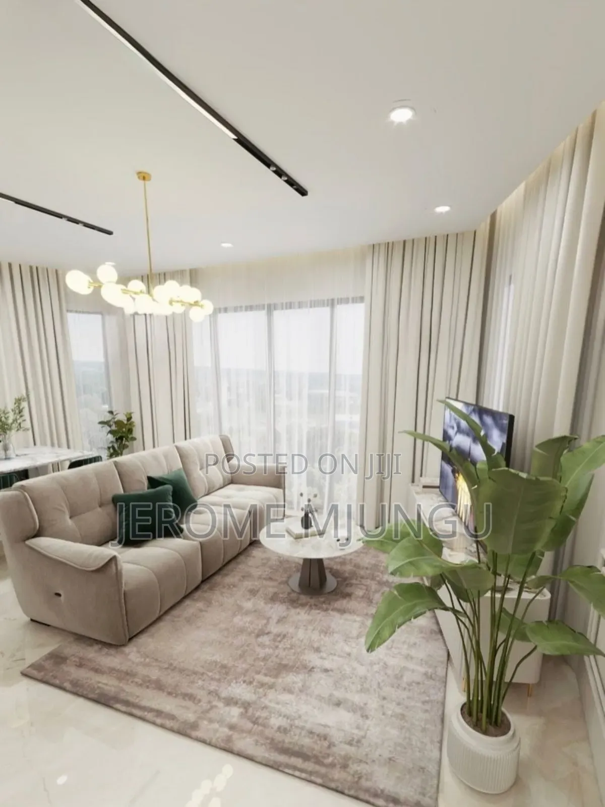 Furnished 1bdrm Apartment in Masaki for rent