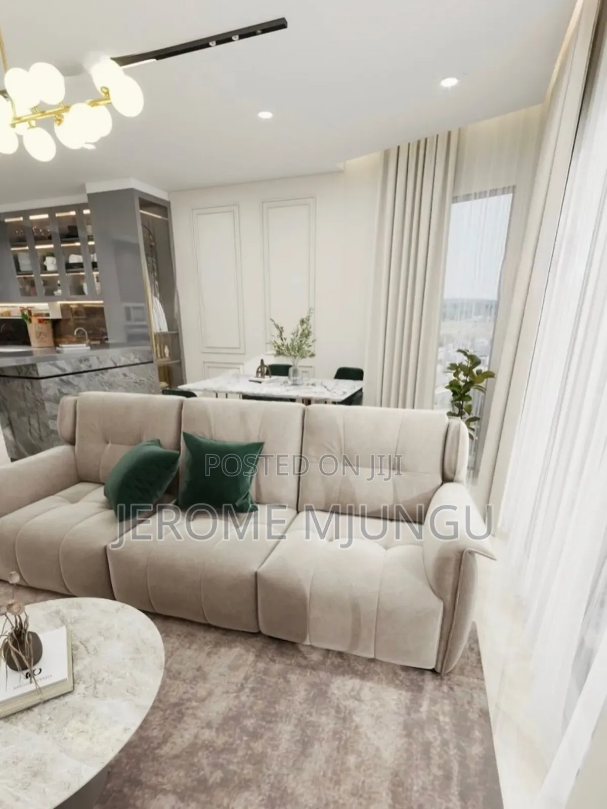 Furnished 1bdrm Apartment in Masaki for rent