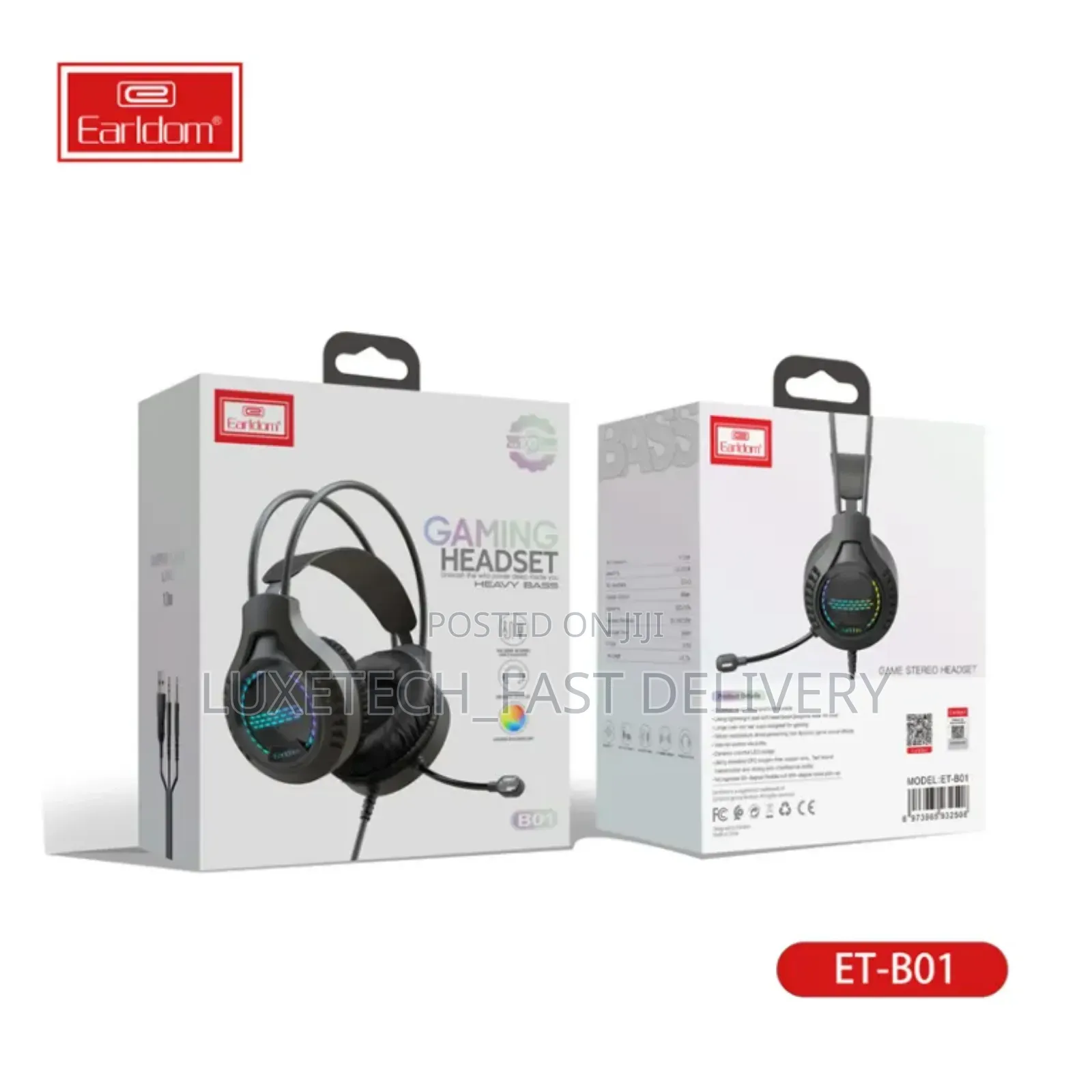 Earldom Et-B01 Wired Over-Ear Gaming Headset