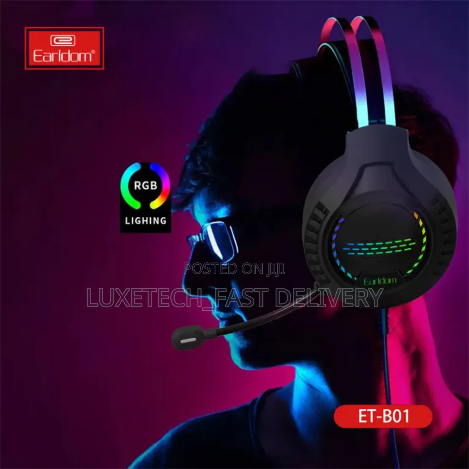 Earldom Et-B01 Wired Over-Ear Gaming Headset