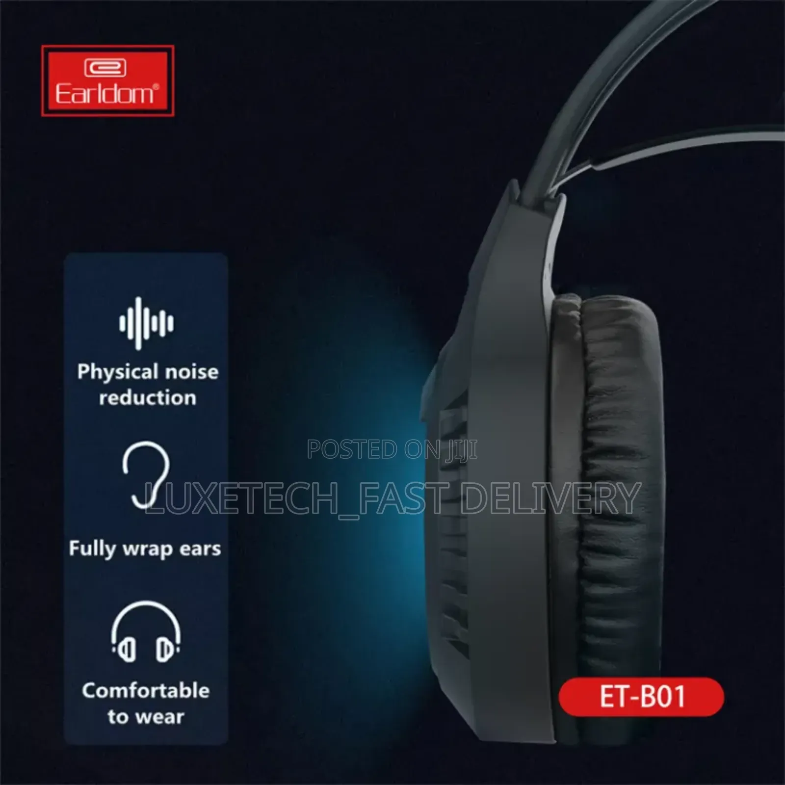 Earldom Et-B01 Wired Over-Ear Gaming Headset