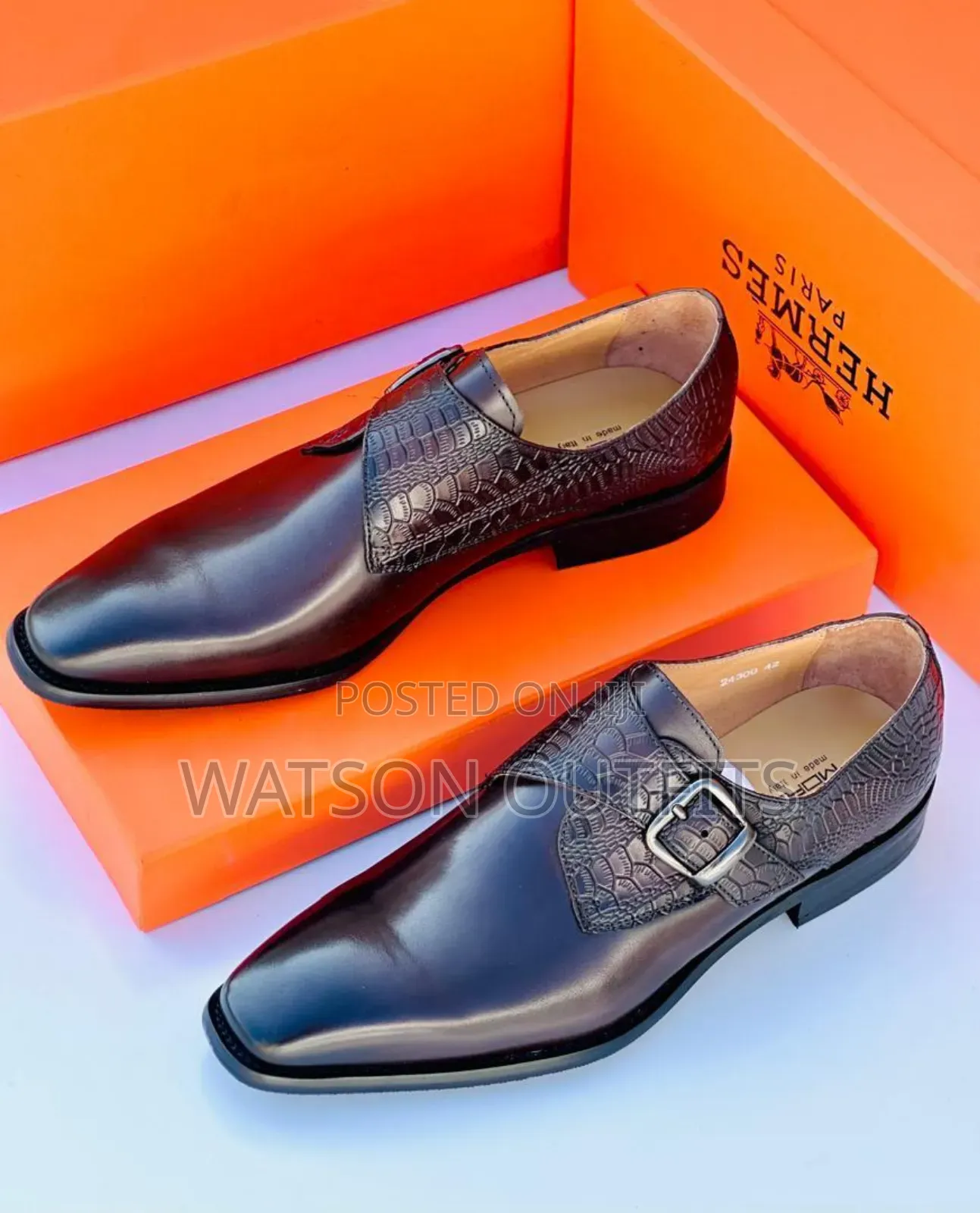 Men's Leather Shoes Moreschi Brand Total Quality