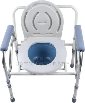 Portable Commode Chair - Used as a Bedside Toilet or Shower Chair