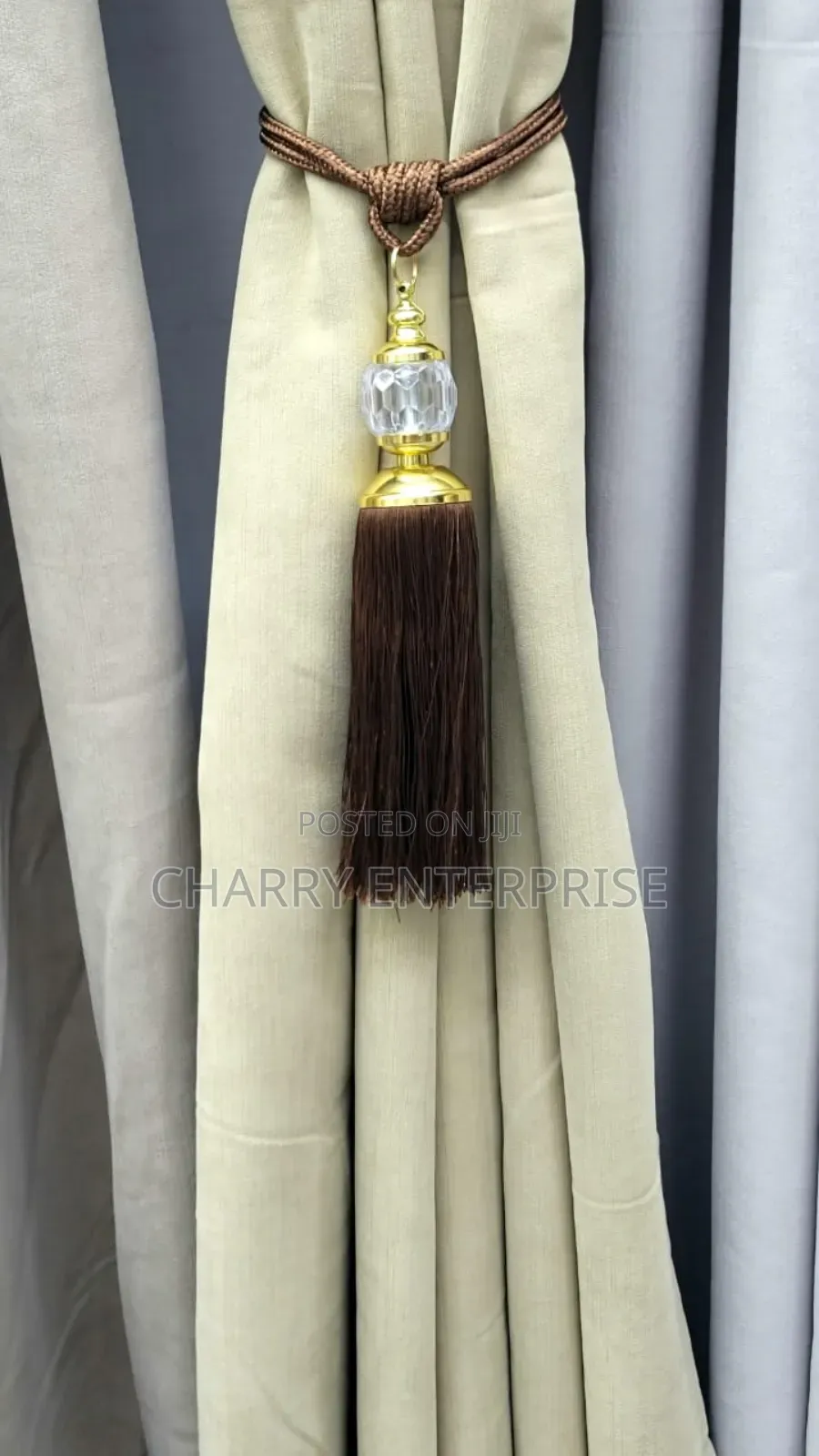 Classic Luxury Curtain Tie Back Tassel Kamba Za Pazia Zenye Kuvutia