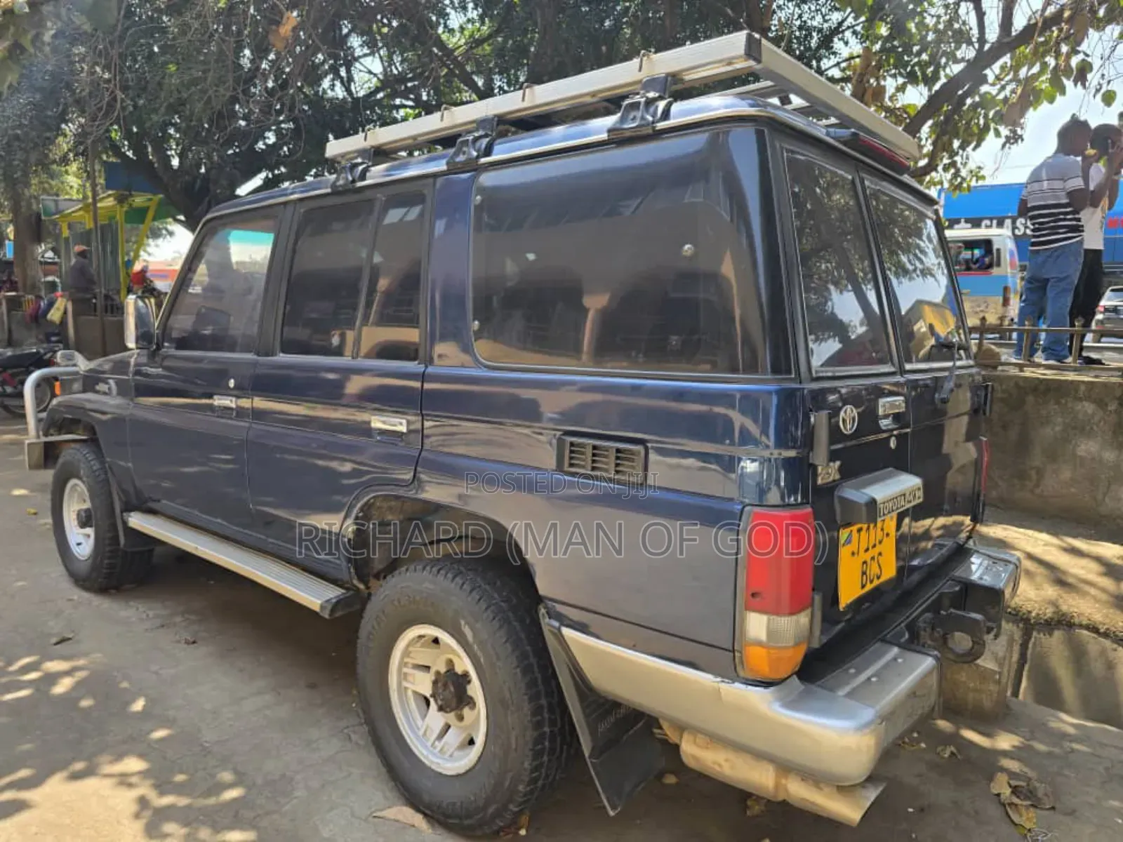 Toyota Land Cruiser 90 1997 Blue
