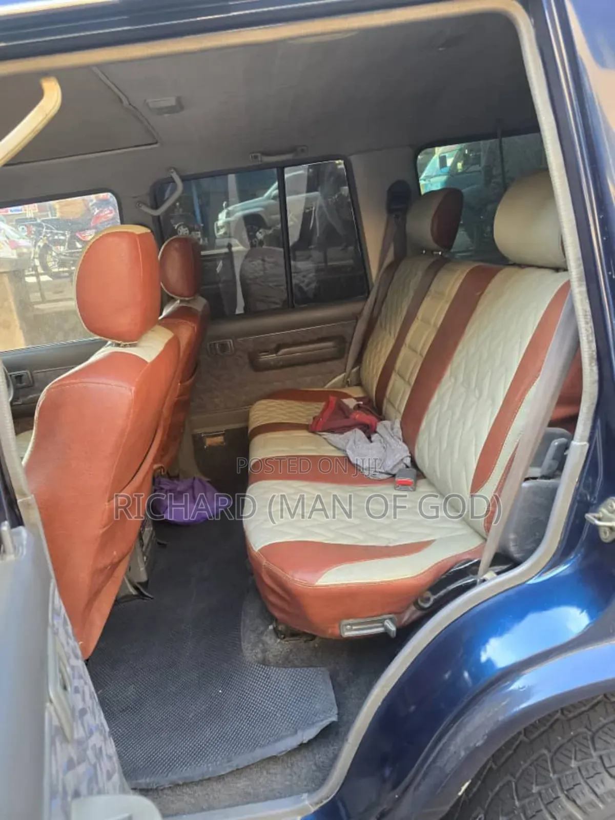 Toyota Land Cruiser 90 1997 Blue