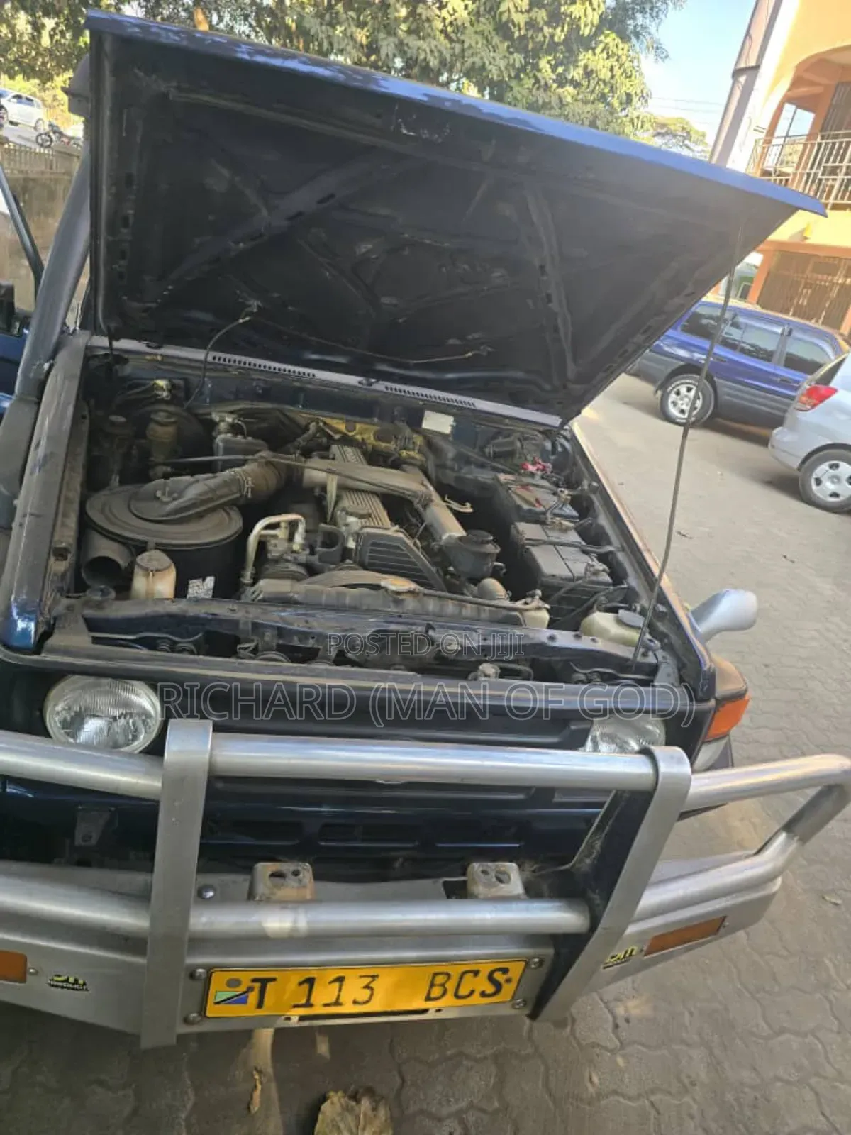 Toyota Land Cruiser 90 1997 Blue