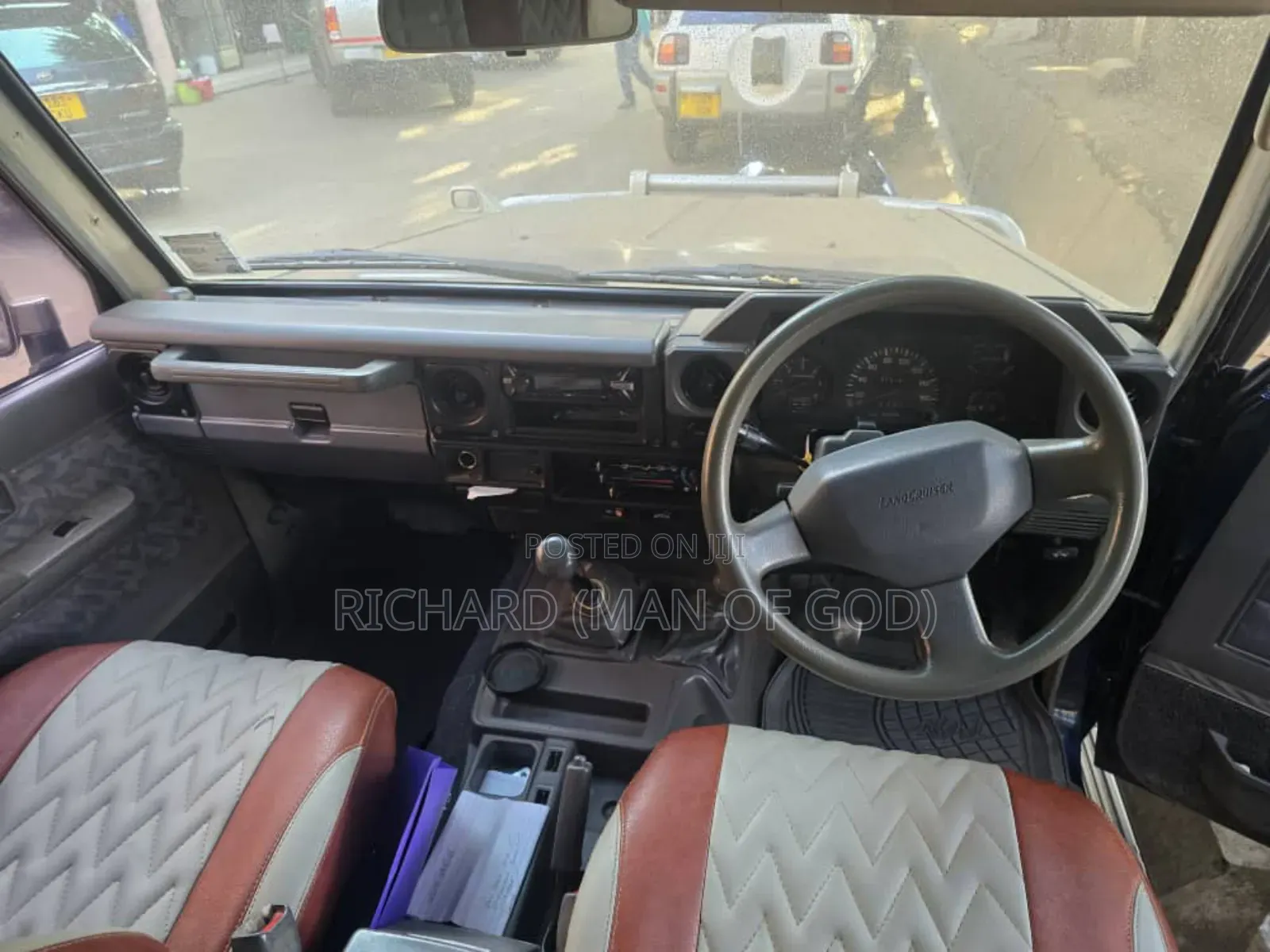 Toyota Land Cruiser 90 1997 Blue