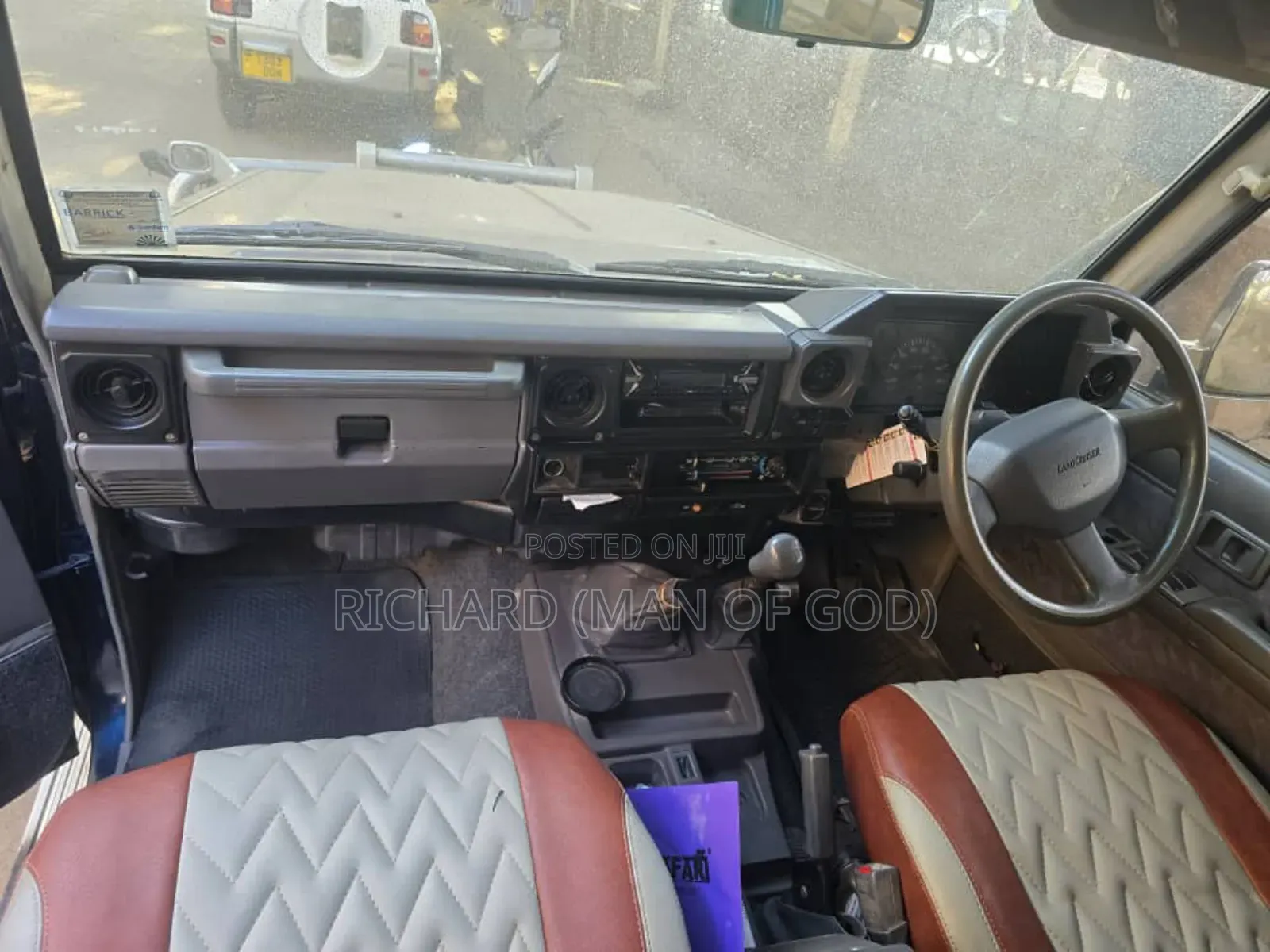 Toyota Land Cruiser 90 1997 Blue