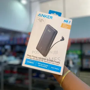Anker Nano Power Bank (, 30w, Built-in Usb-C Cable