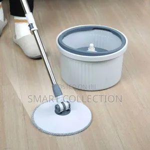 Round Clean Dirt Water Separation Spin Mop