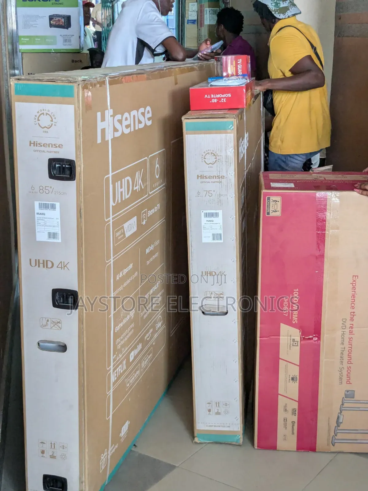 Hisense 85a6q | 85′′ Uhd Vidaa Smart Tv