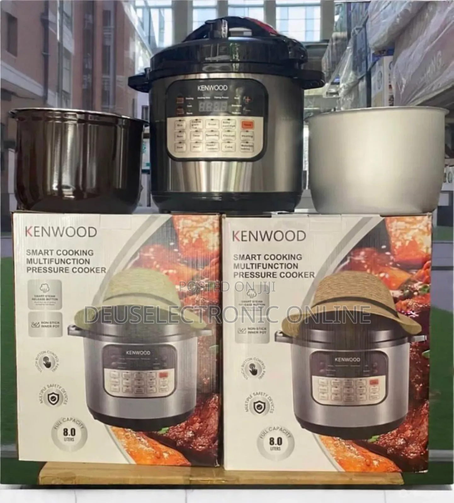 Prssurecooker Kenwood Lt.8