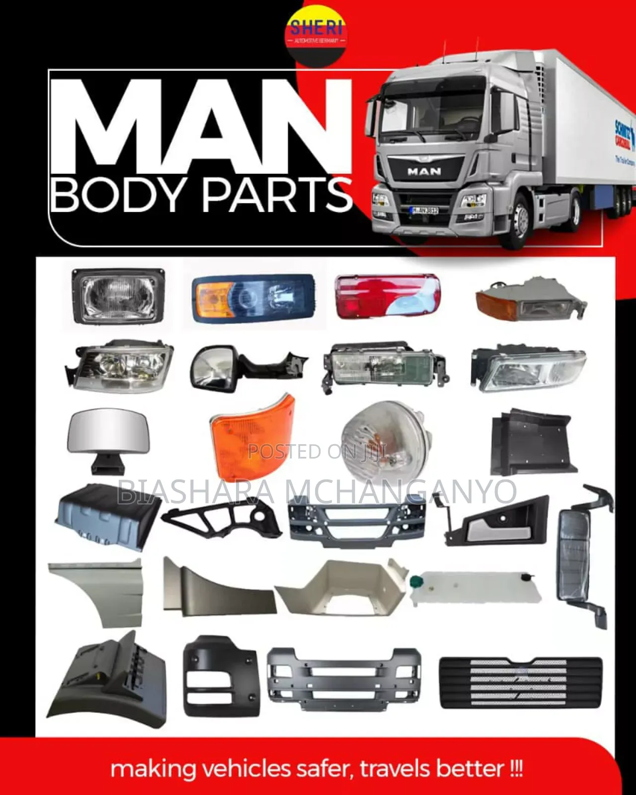 All Trucks Spare Parts Available