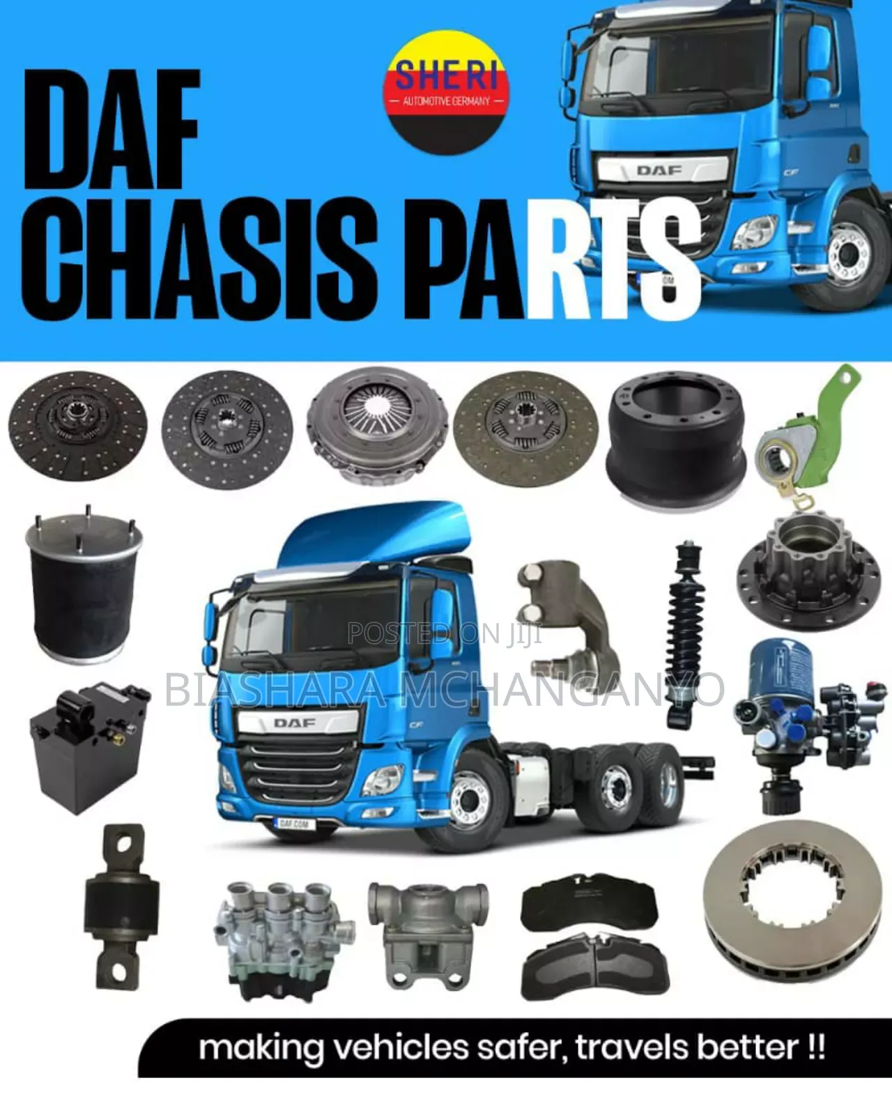 All Trucks Spare Parts Available