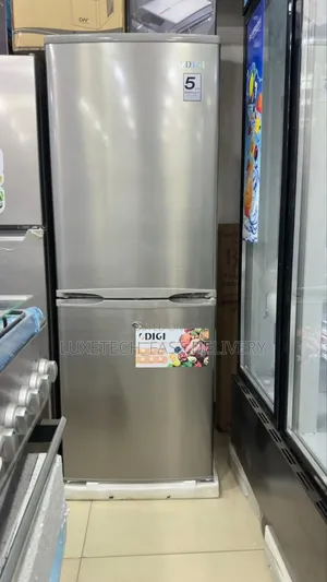 Digi Double-Door Fridge 215 Liters (Bottom-Freezer)