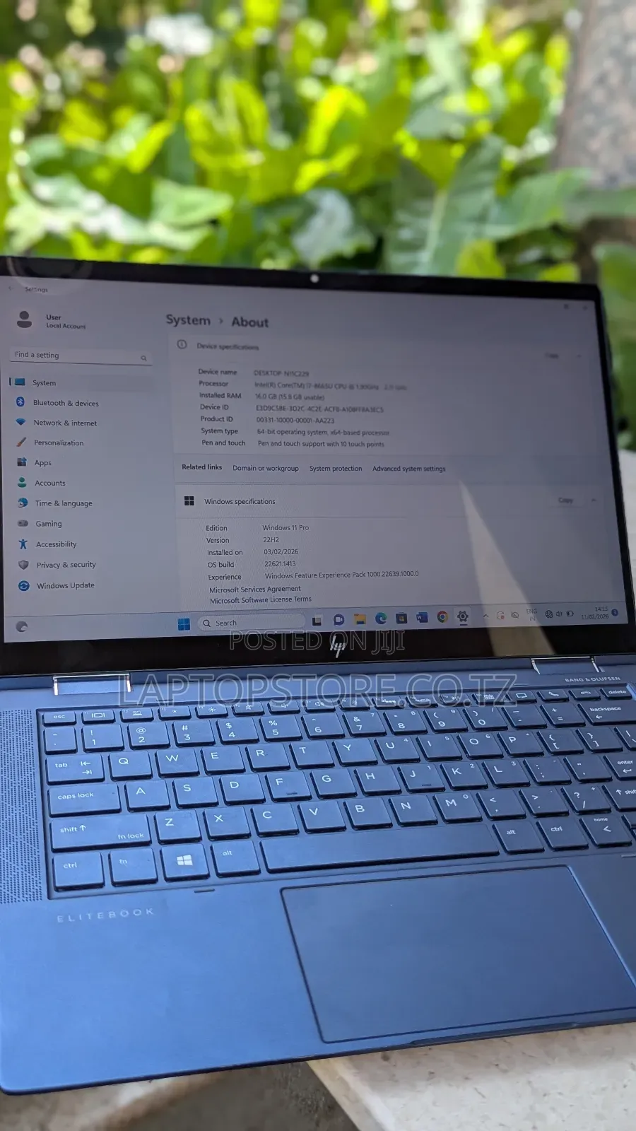 Laptop HP Dragonfly G1 16GB Intel Core i7 SSD 512GB