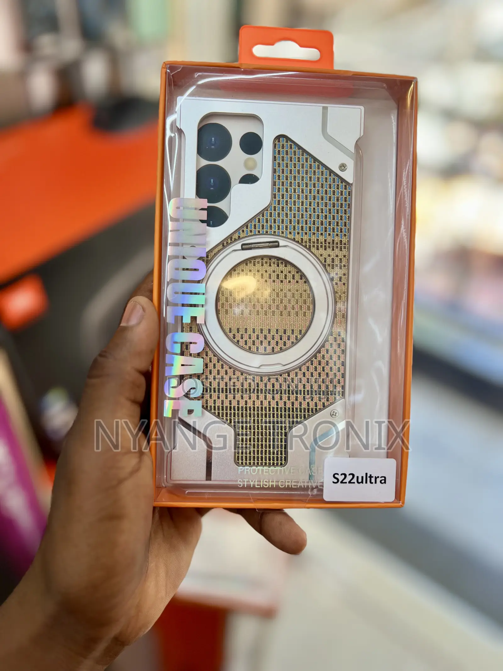 Original Metallic Case for Samsung Galaxy S22 Ultr