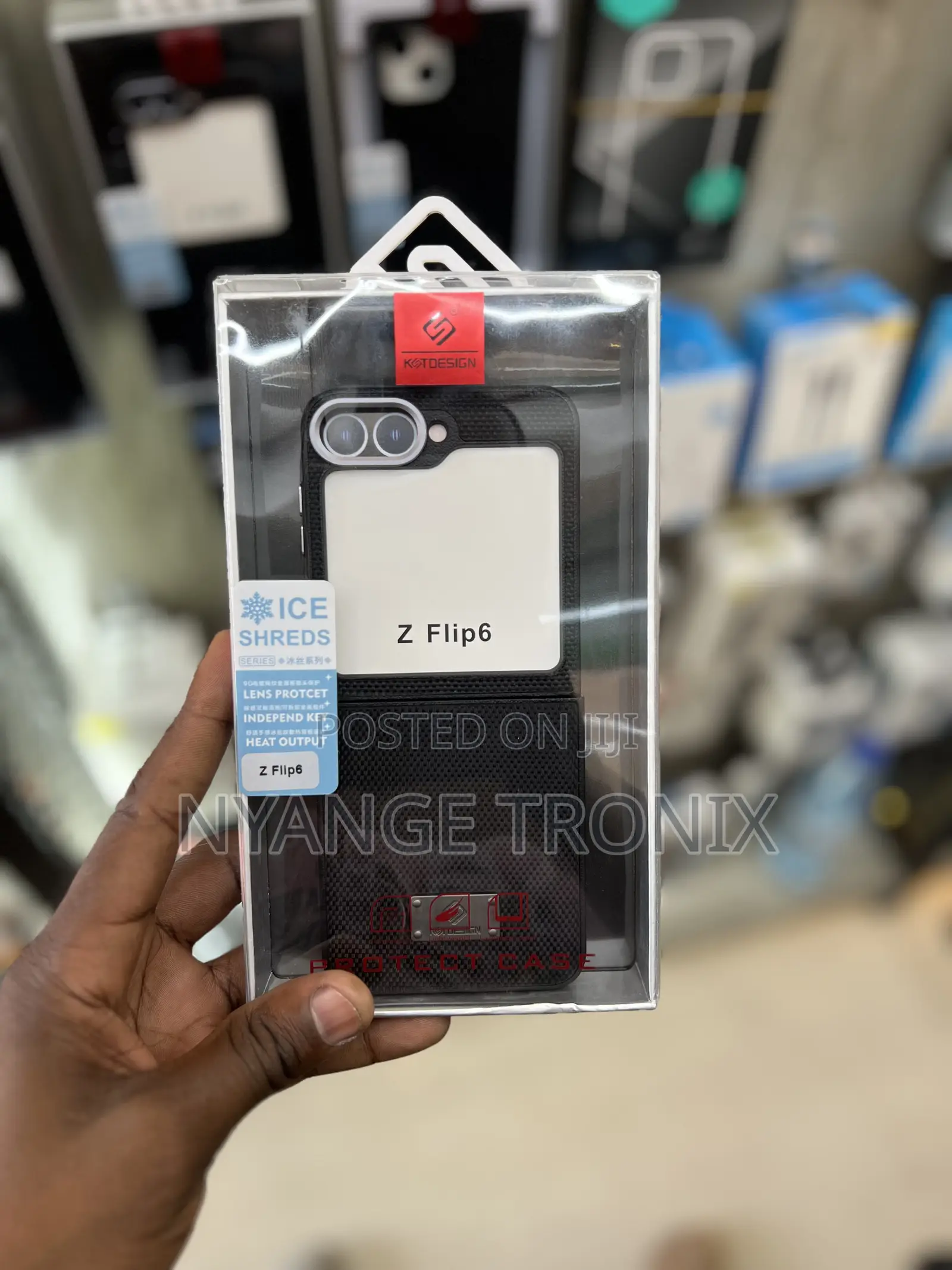 Original Metallic Case for Samsung Galaxy Z Flip 6