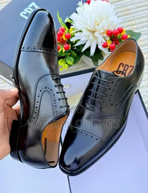 Men's Leather Shoes Very Very Royal Cr7 Branded