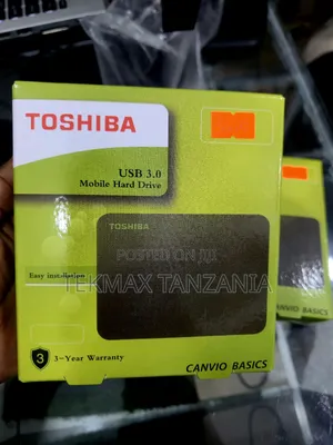 320gb Toshiba External Hard Drive 3.0 Portable