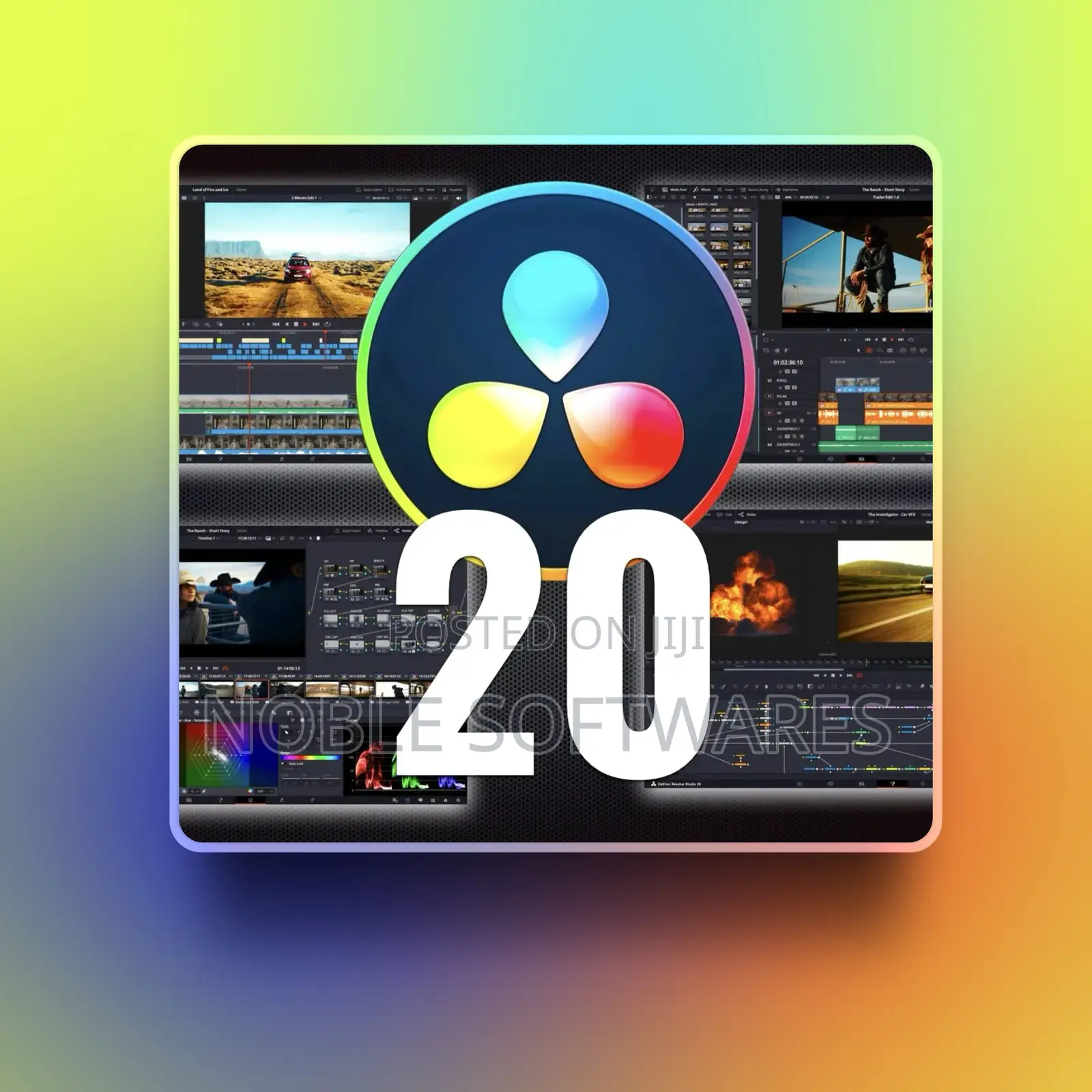 Davinci Resolve Studio 20 + Design Fusion Studio 20
