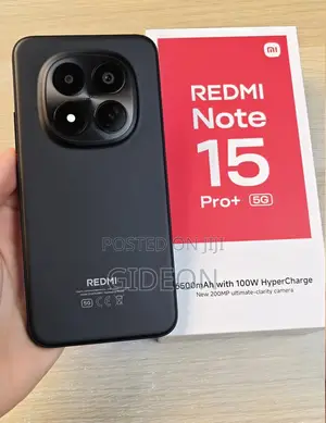 New Xiaomi Redmi Note 15 Pro+ 512 GB Black