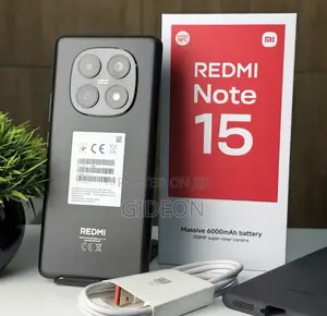 New Xiaomi Redmi Note 15 256 GB Black