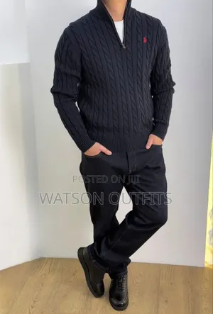 Men's New Sweaters Polo Brand Very Classical