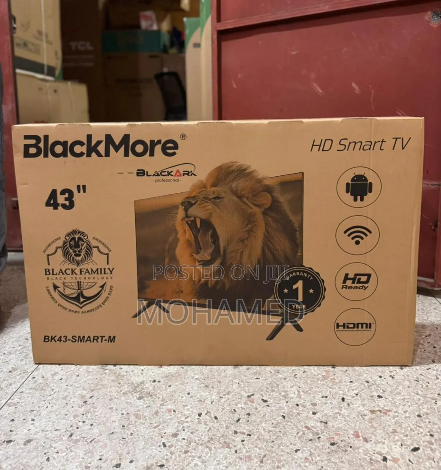 Blackark 43" Smart Tv