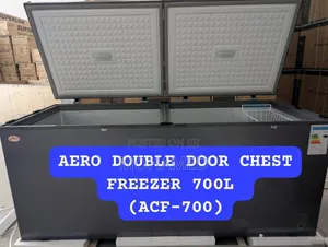 Aero Double Door Chest Freezer 700l (Acf-700):