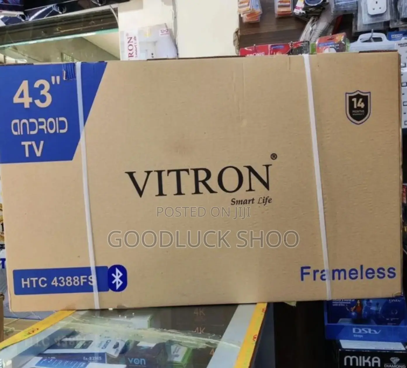 Vitron Frameless Smart Tv Inch 43