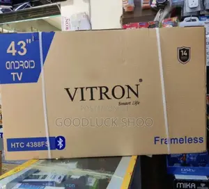 Vitron Frameless Smart Tv Inch 43