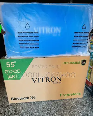 Brand New Vitron 55 Inch Smart Android Tv Frameless