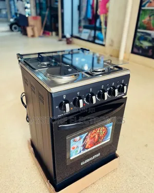 Globalstar Cooker 50×50cm
 ●4 Plates: 3 Gas + 1 Electric