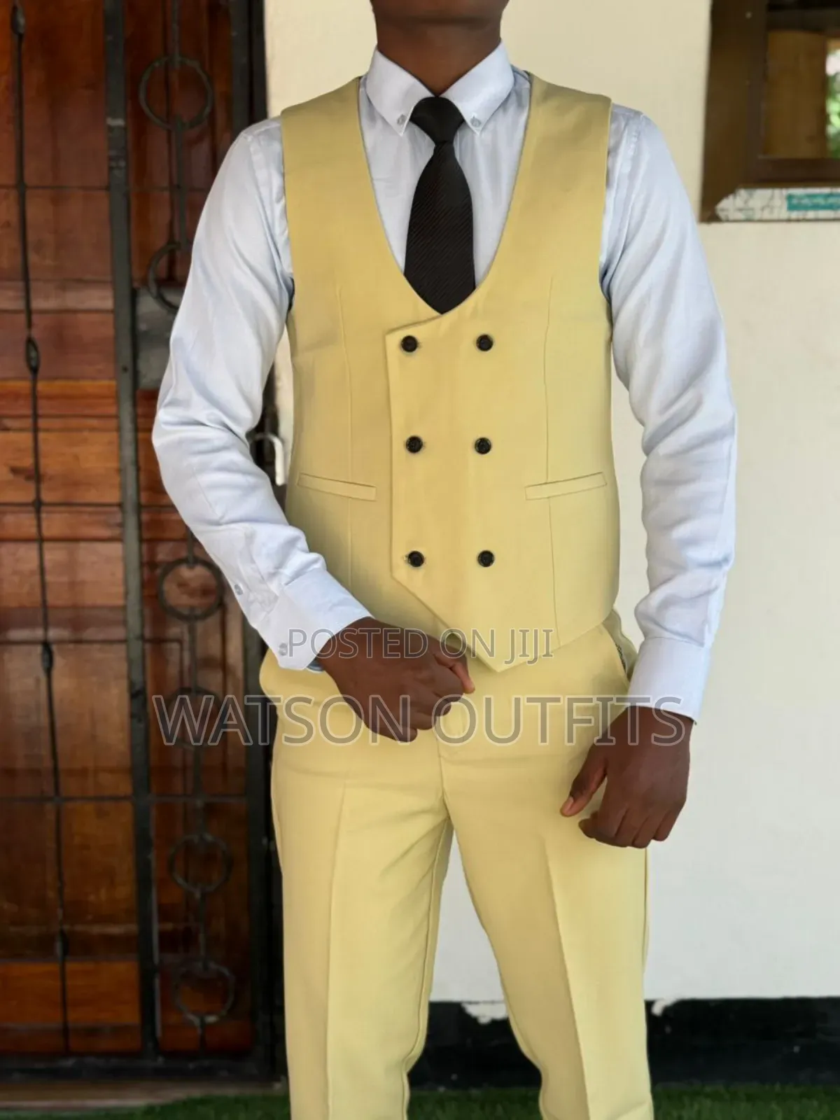 Men's Waistcoats and Pants Set Very Beautiful and Classic