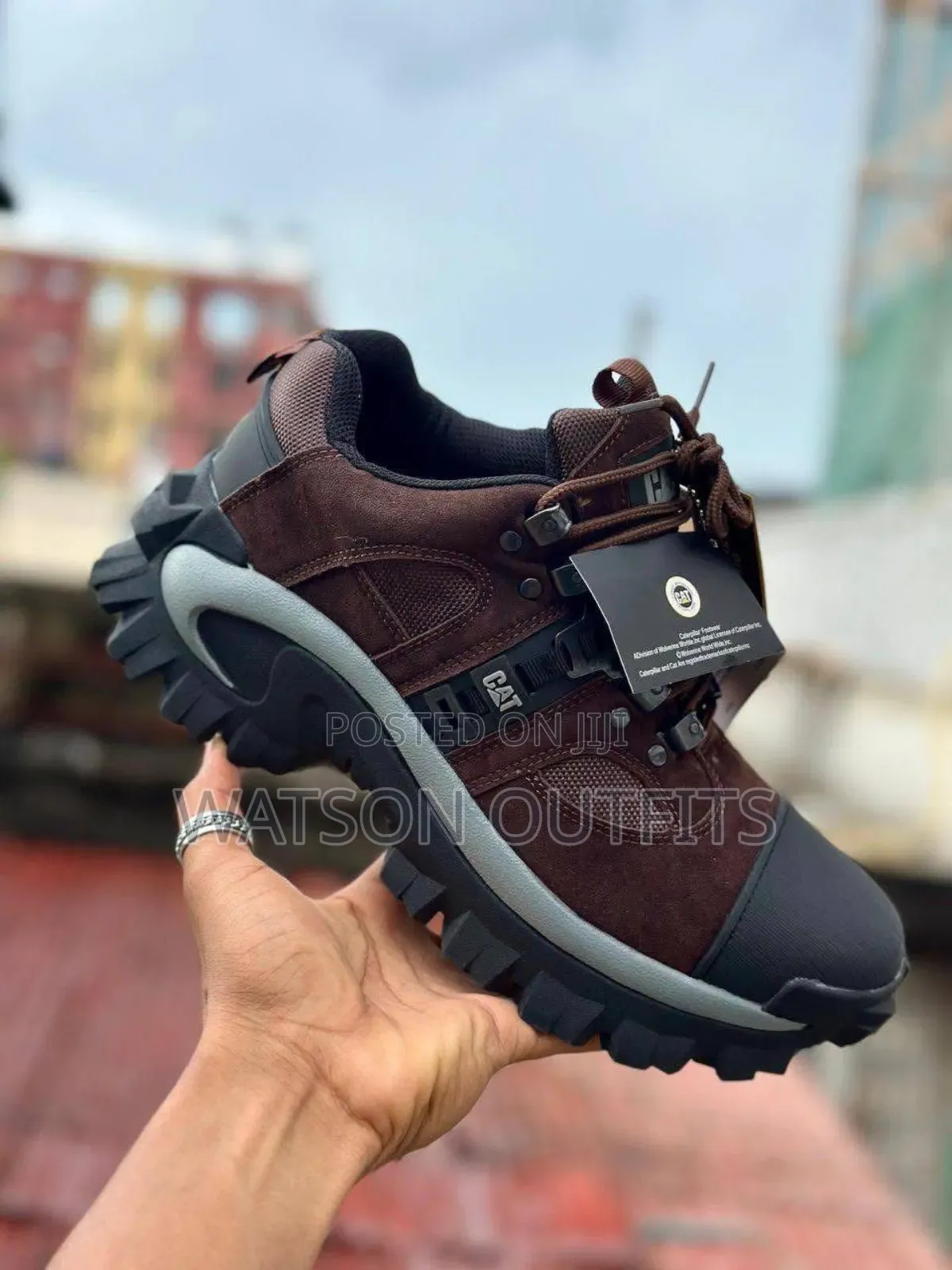 Men's Leather Shoes Caterpillar Brand Very Original and High Quality