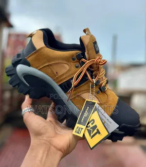 Men's Leather Shoes Caterpillar Brand Very Original and High Quality