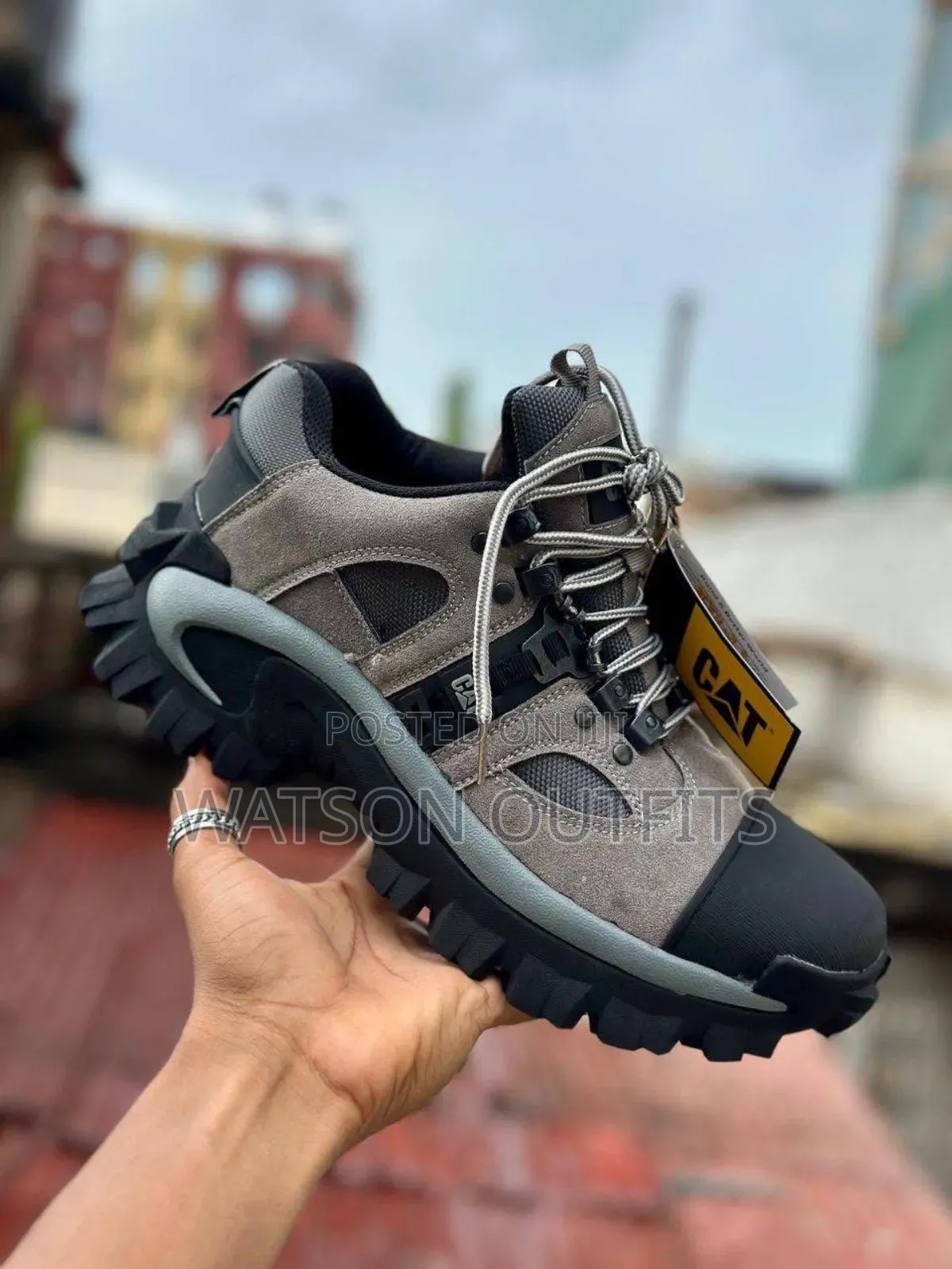 Men's Leather Shoes Caterpillar Brand Very Original and High Quality