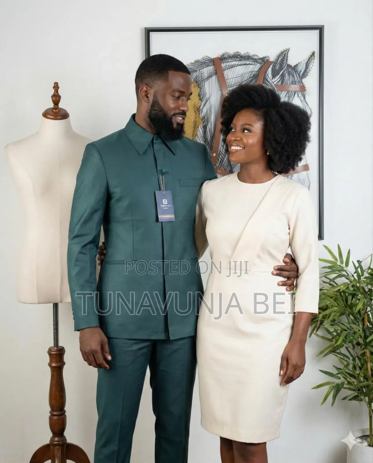 Grey Kaundaa Suit/ Fernando Brand