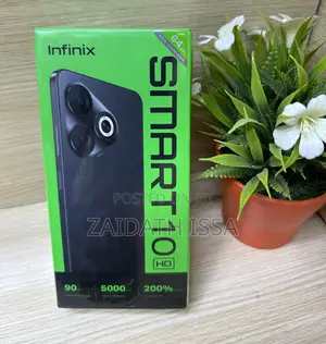 New Infinix Smart 10 HD 64 GB Black