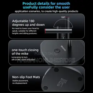 Yesido Kr18 360 Degree Omnidirectional Desktop Microphone