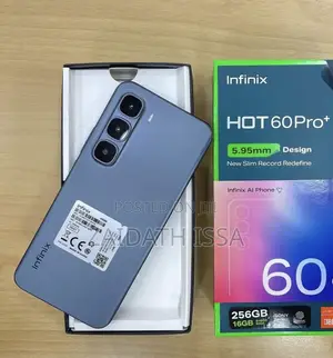 New Infinix Hot 60 Pro+ 128 GB Black