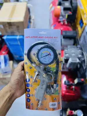 Tyre Inflator Gun With Pressure Gauge
