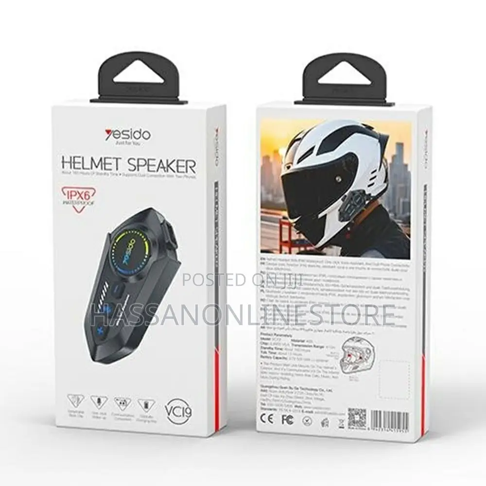 Yesido Vc19 Cycling Bluetooth-Compatible Helmet Headset