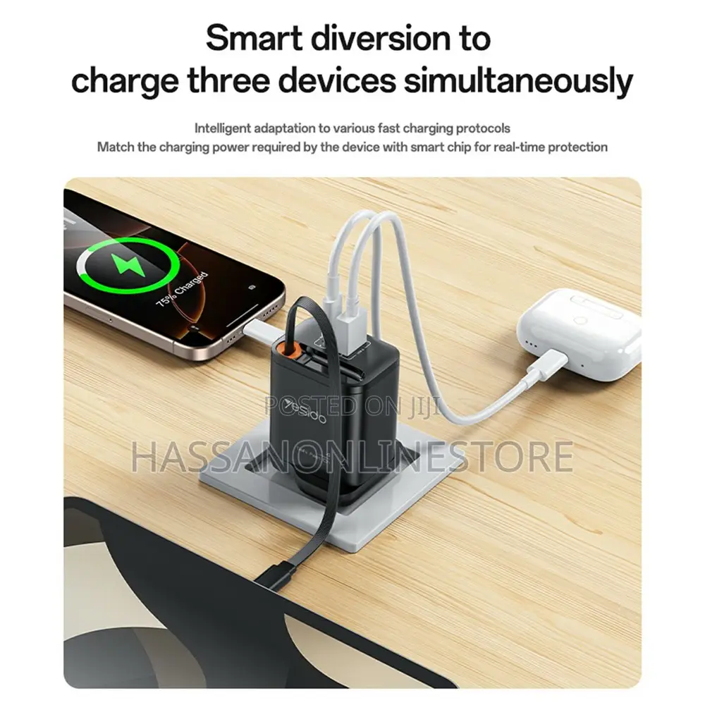 Yesido Yc145 Uk Plug 40w Fast Gan Charging Adapter