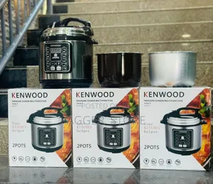 Kenwood Pressure Cooker 6litres(2 Pots)