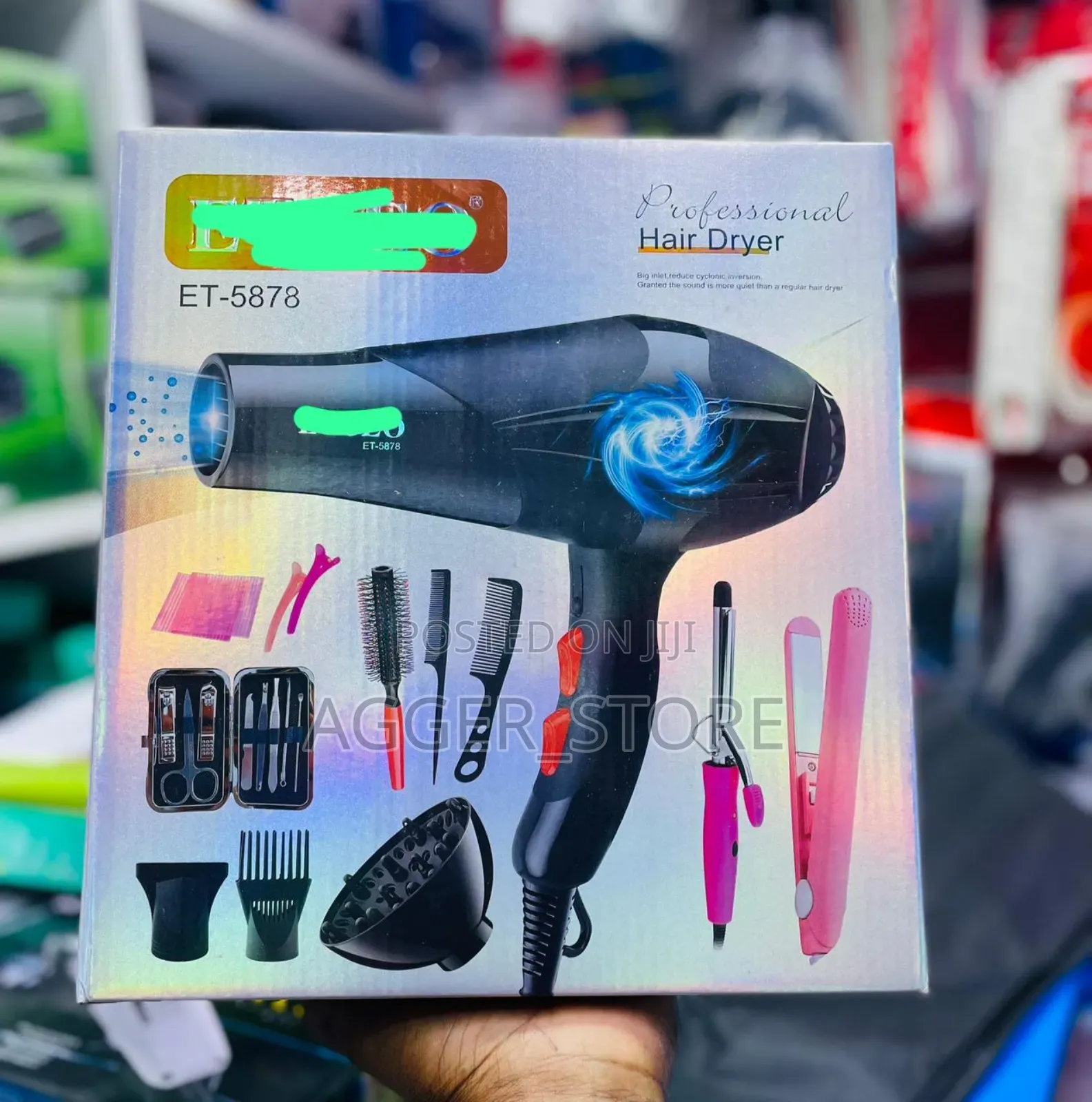 Professional Hair Dryer Complete Set