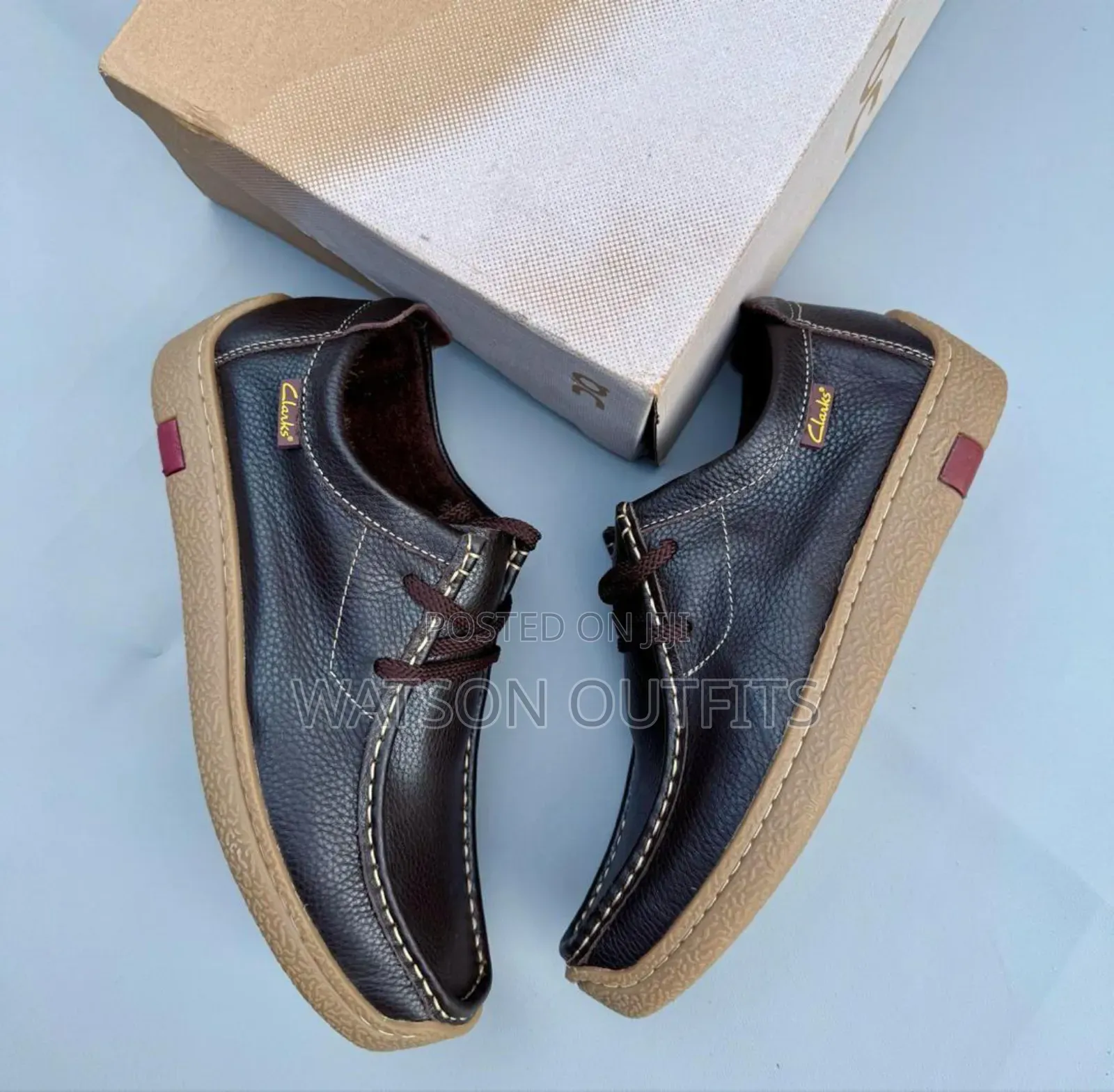 Men's Leather Shoes Simpo Clarks Brand New and Original